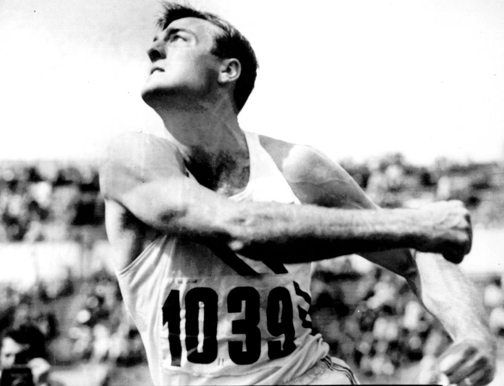 1952: Bob Mathias wins his second Olympic decathlon
